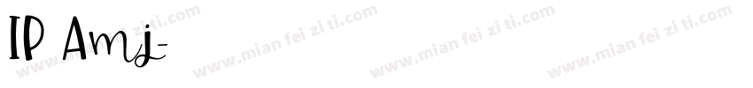 IP Amj字体转换